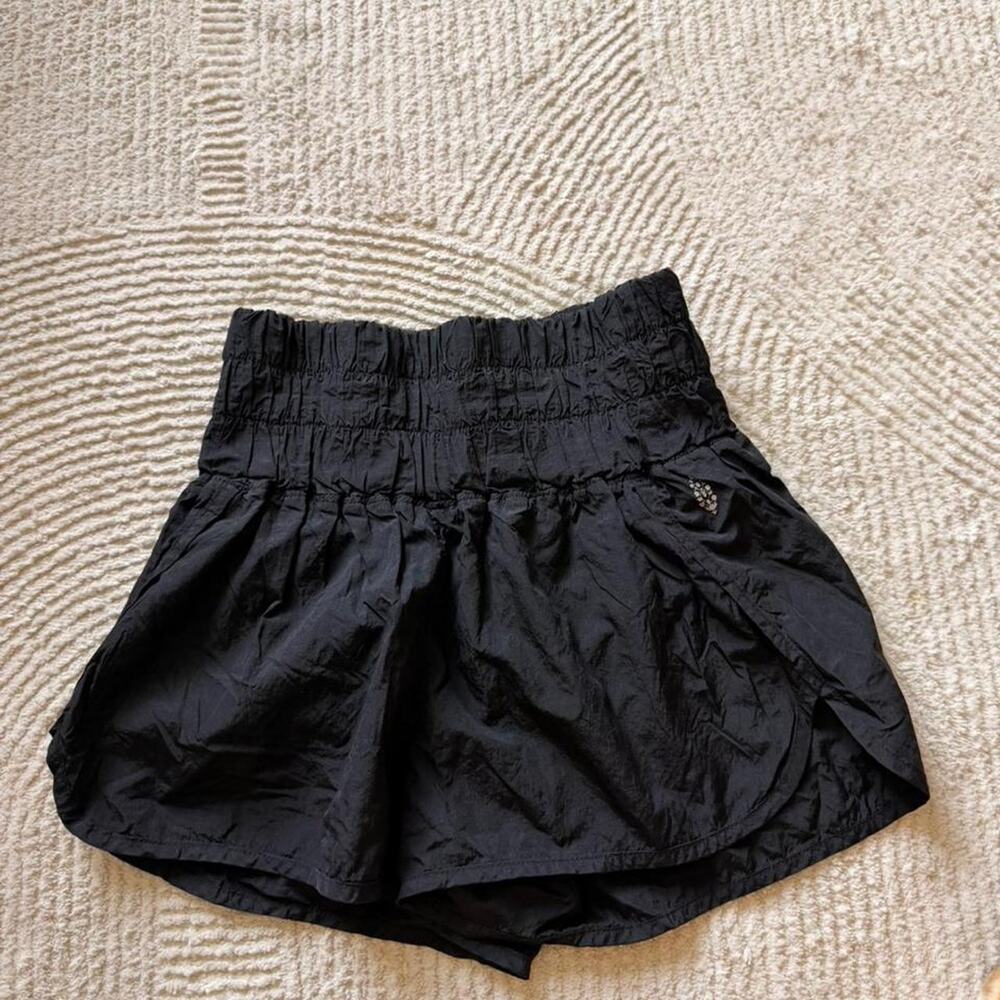 Free People Movement black shorts